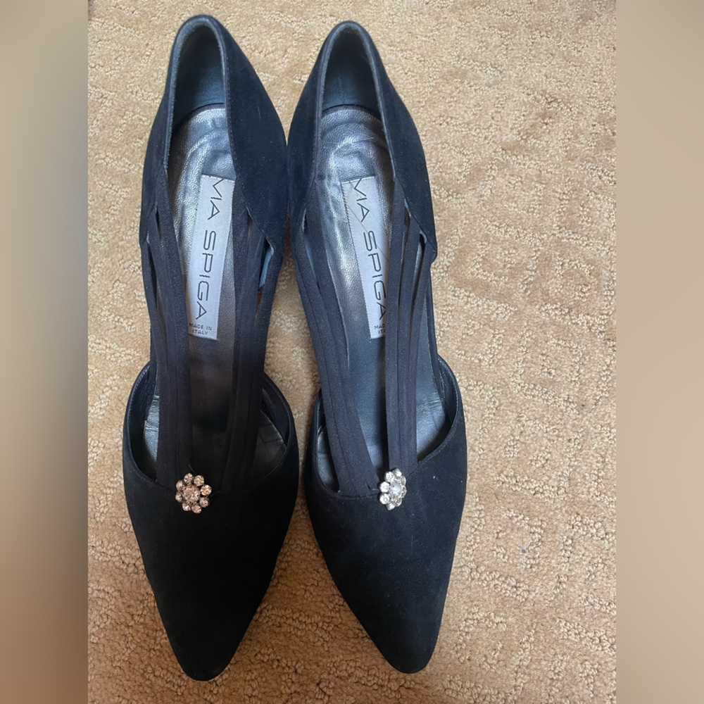 VIA SPIGA SUEDE SHOES GREAT HEEL